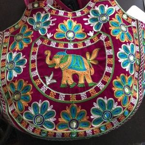 Brand new embroidery bag from India